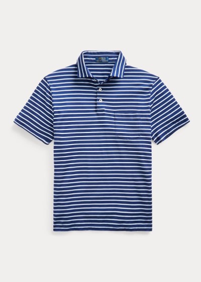 Men's Polo Ralph Lauren Custom Slim Fit Jersey Polos | 246935BFO